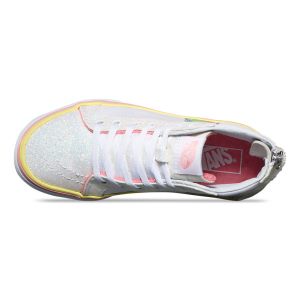 Vans Kiz Çocuk Spor Ayakkabı Unicorn Sk8-Hi Zip Renkli/Beyaz | 61094-844